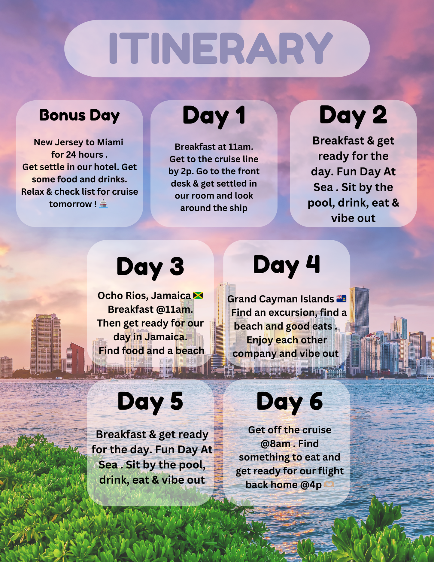 Passports: Itinerary Booklet w/ Games